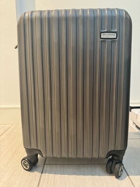 Ricardo Hardside Spinner Luggage - Metallic Gray